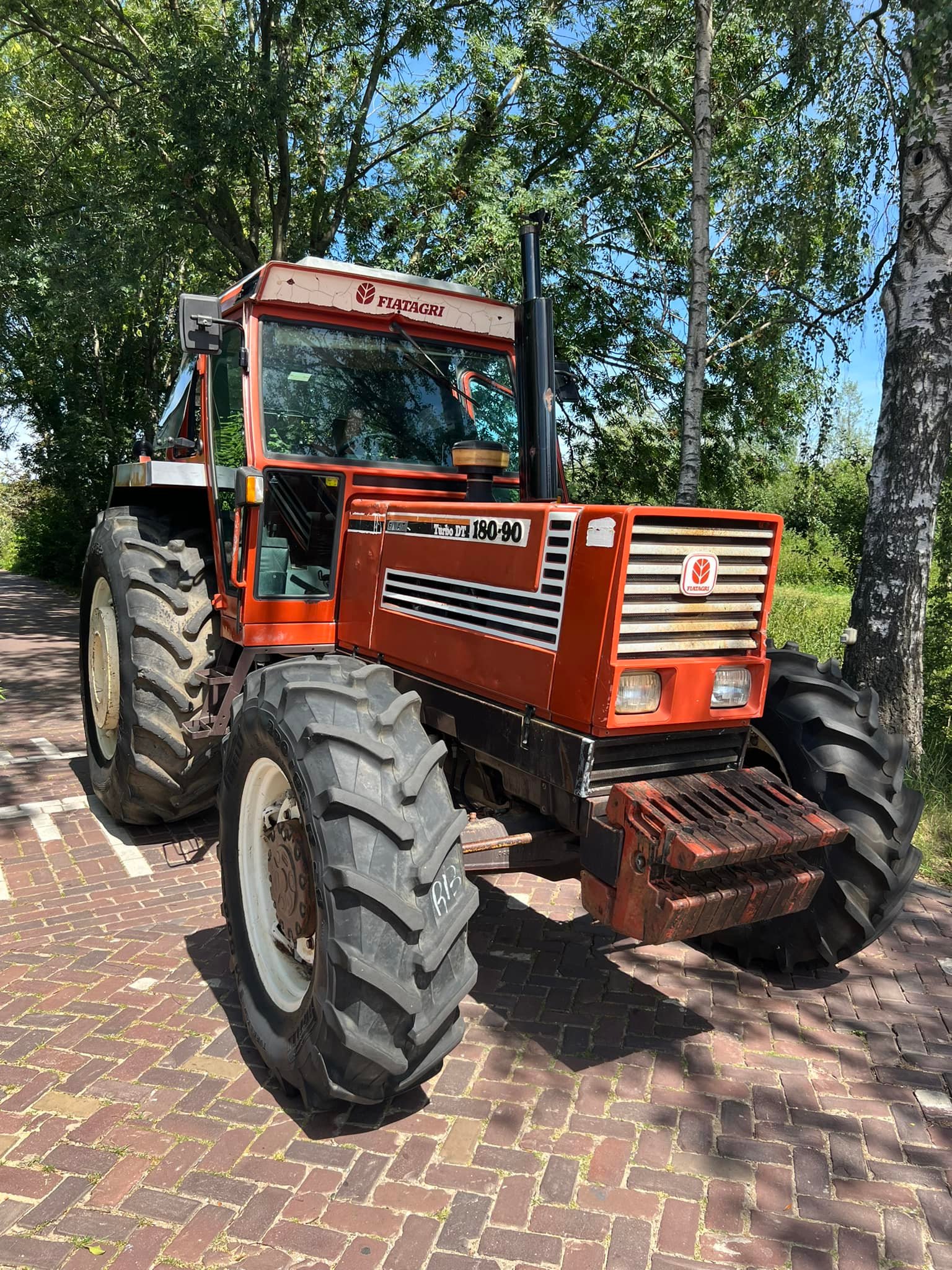 Fiat 180 90 Pouwer Classic Tractors